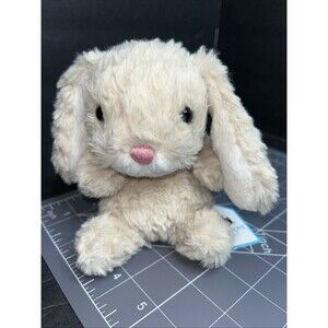 Jellycat I am Yummy Bunny Beige 6" Soft Plush Stuffed Animal New With Tag Legit